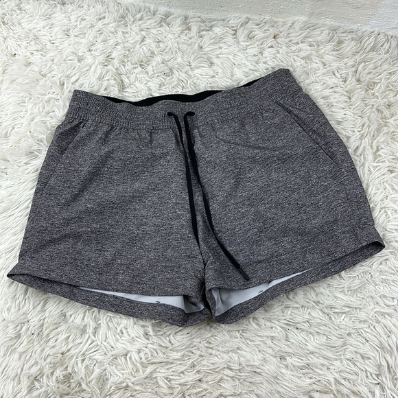 Lululemon Spring Break Away Short *4-way Stretch 3" Heather Lux Multi Black - Picture 1 of 5
